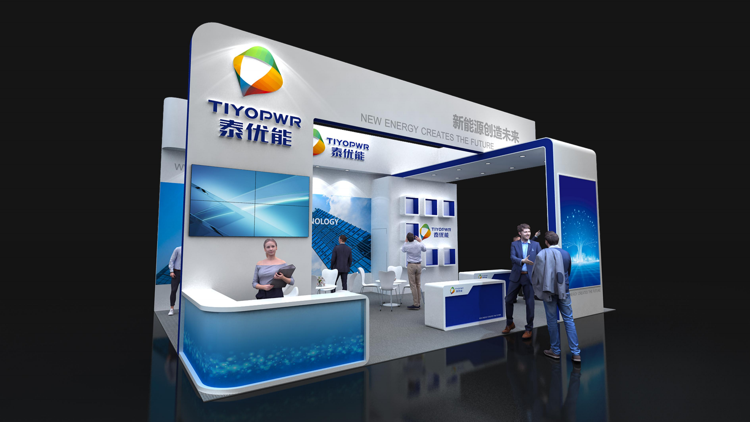 巴黎實惠的展臺搭建 巴黎實惠的展臺搭建