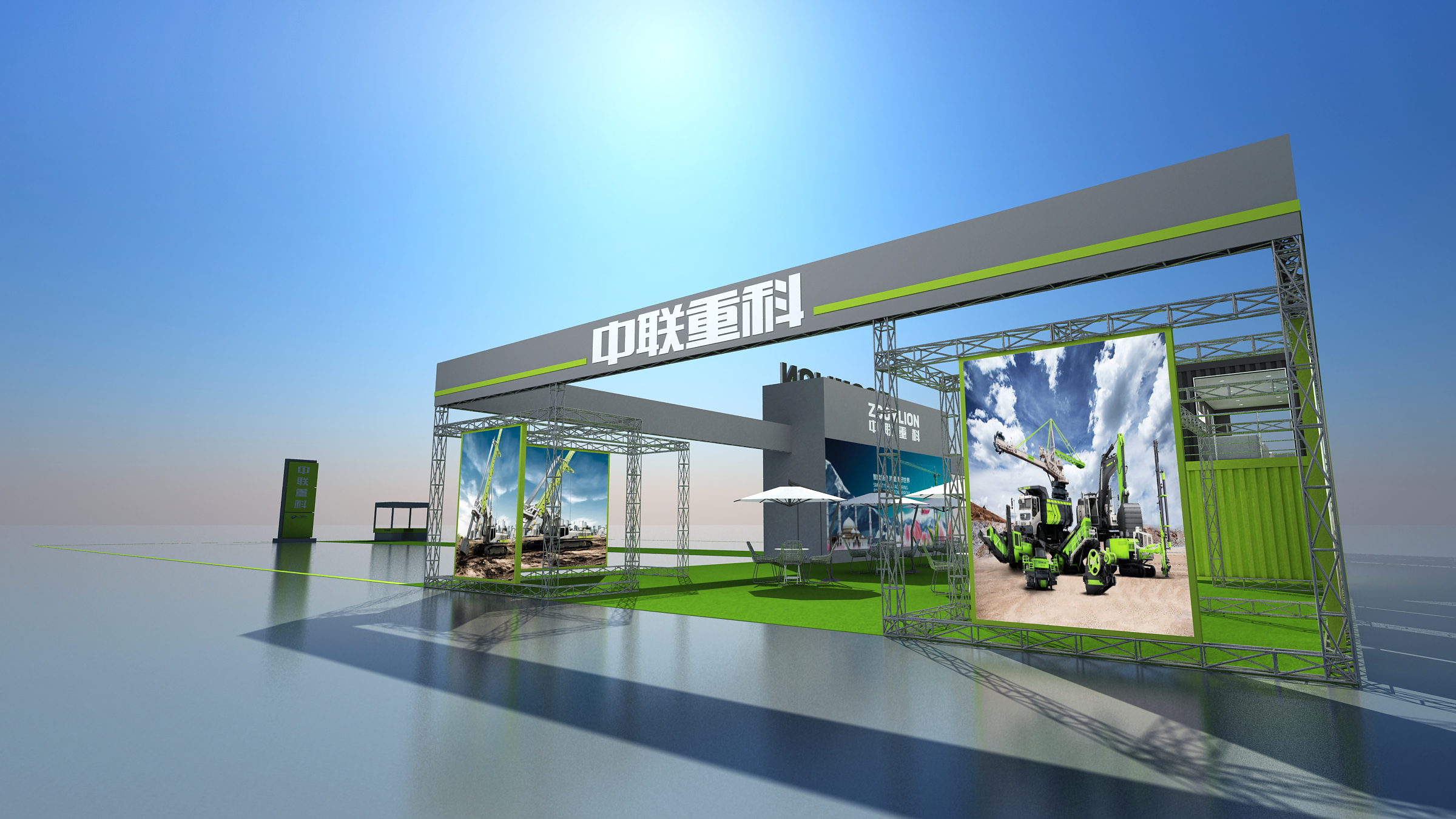 迪拜展臺搭建介紹 迪拜展臺搭建介紹